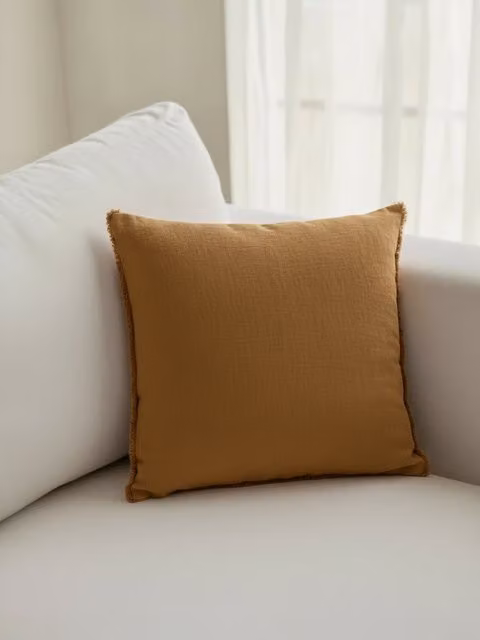 Lime cuscino ocra - Kenay Home
