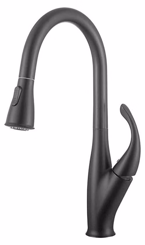 Solidchoice - Rubinetto da cucina con miscelatore caldo/freddo e funzione estraibile
