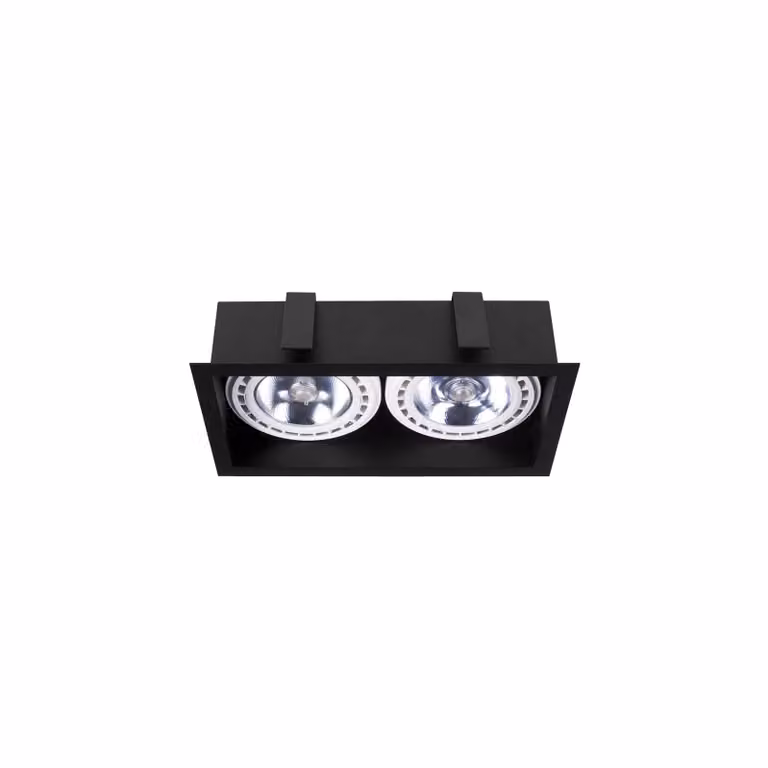 Apparecchio da incasso a LED Nowodvorski DOWNLIGHT nero, acciaio 9416