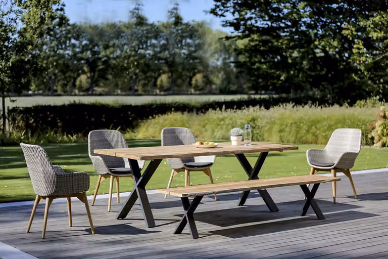 Niehoff Solid Bank Alluminio/Teak