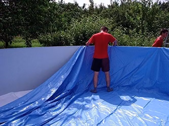 Pellicola per piscine rotonde, diametro 350 cm, altezza 120 cm