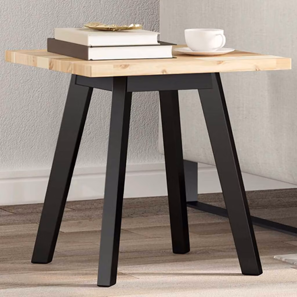 vidaXL Piano Tavolo Quadrato 40x40x2 cm in Legno Massello di Acacia