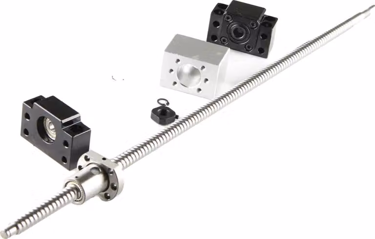 Kit vite a sfere, diametro 12 mm, alta precisione, kit sfu1204, 1000 mm
