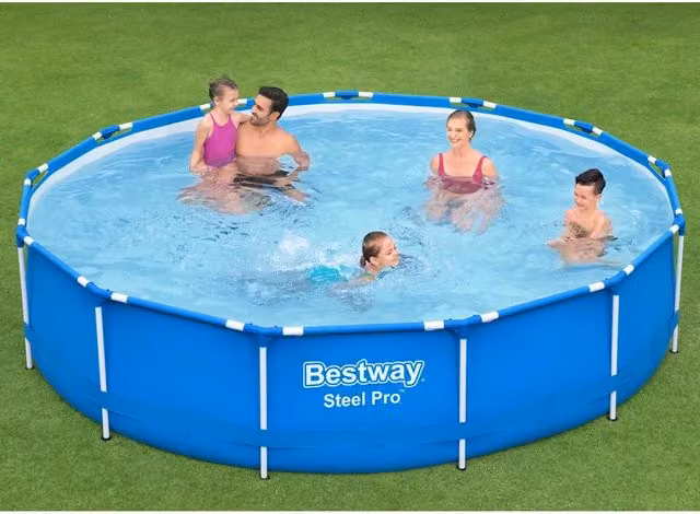 Bestway Steel Pro Telaio Piscina 396x84 cm 92915