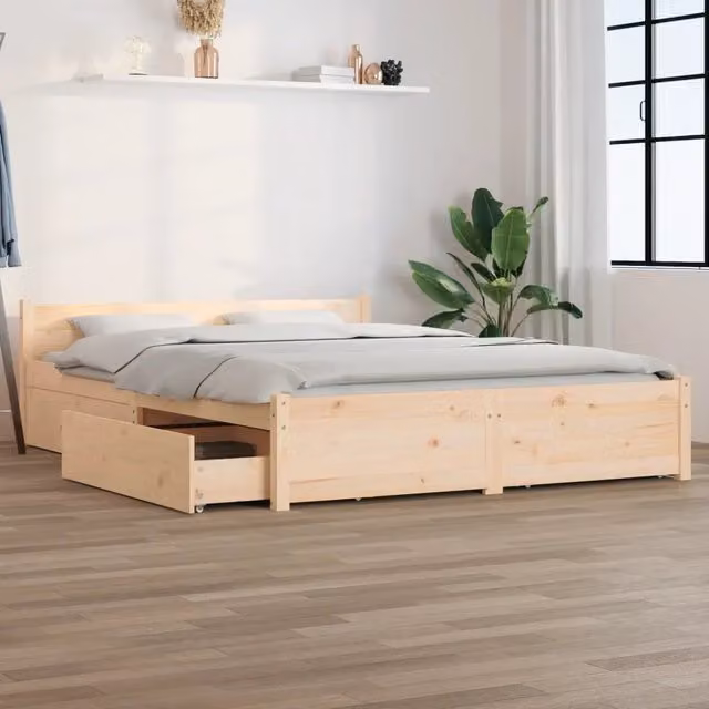 Giroletto con Cassetti-Struttura Letto con contenitore 120x200 cm