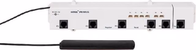 blossom-ic Hera+ Primus PRO Funk- Fußbodenheizungsleiste (Basis) 6 Ports