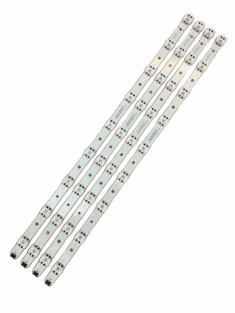 Striscia di retroilluminazione a LED, compatibile con diversi modelli di TV, 9 luci a LED