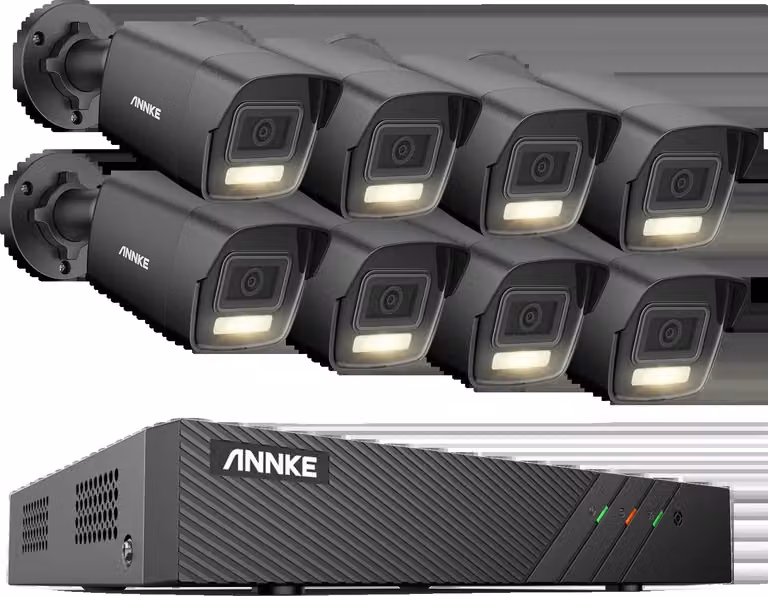 Telecamera di sicurezza, risoluzione 6MP, rilevamento del movimento, telecamera 8CH NVR 8 pezzi, Nessuno