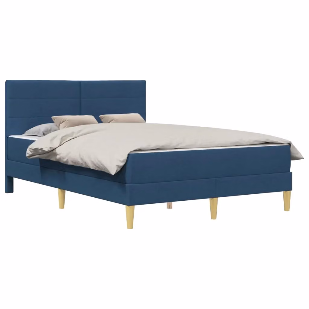 Struttura letto imbottita vidaXL Blu L: 120 cm, P: 200 cm, H: 124 cm – 2
