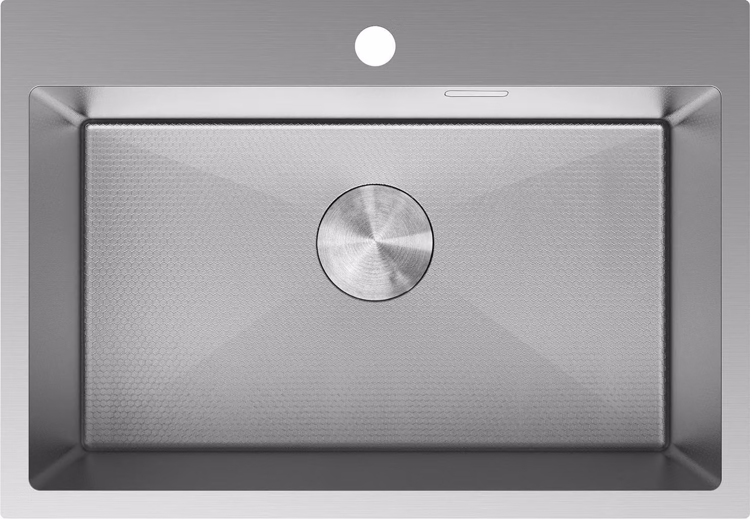 Mexen Solix lavello in acciaio 1 camera 650 x 450 mm, inox HC - 6403651000-01HC