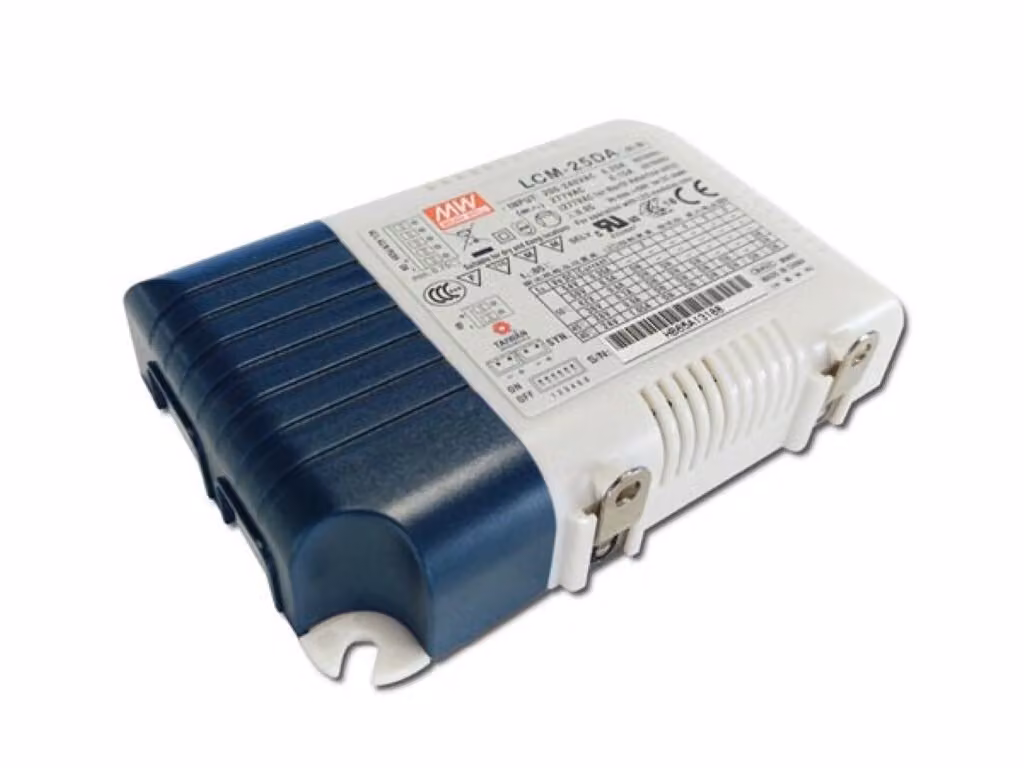 Alimentatore LED Mean Well - CORRENTE COSTANTE - 25 W - CIRCUITO PFC