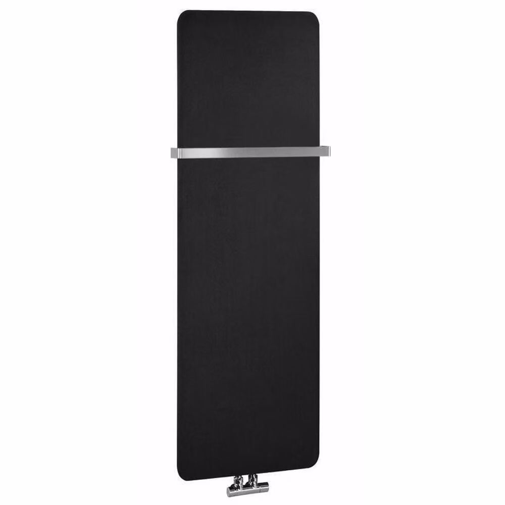 Sapho Heating - Elemento riscaldante da tavolo, 370x1190 mm, 417 W, nero opaco MI1139