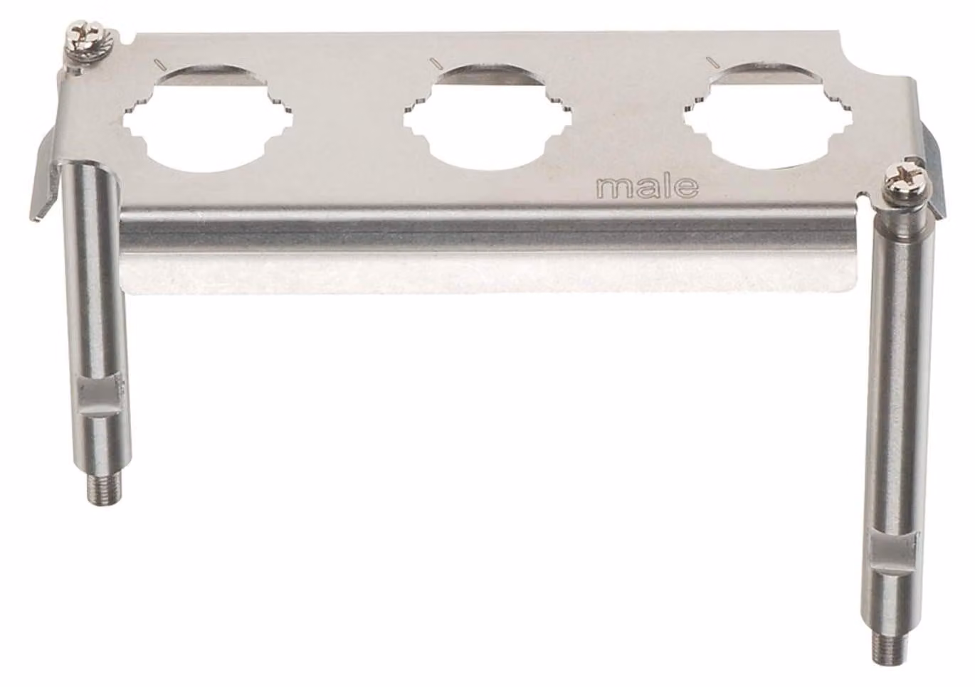 "Telaio di montaggio Han HPR EasyCon, misura 24 perno HPR, per 3 moduli HC 250 Materiale metallico"