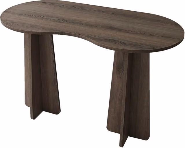 scrivania in legno "Infini" 120 x 60 x 75 cm - Noce