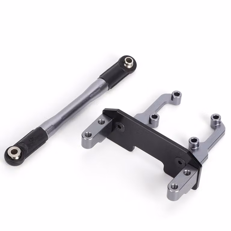 Supporto per servo, supporto per servo RC, supporto per servo 1/10, asta per tirante sterzo RC, accessorio RC