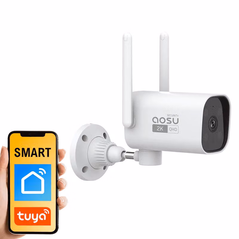 Telecamera da esterno Tuya Aosu SL-C4L Monitoraggio dei pedoni Sistemi di sicurezza avanzati