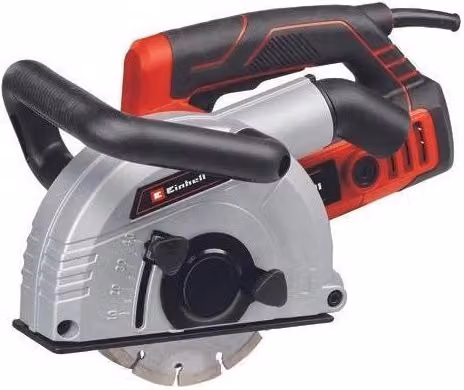Einhell TE-MA 1700 Scanalatore per Muro 1700 W, Diametro Lama 15 cm, Profondità di Taglio 40 mm, Larghezza di Taglio 38 mm, Nero e Rosso