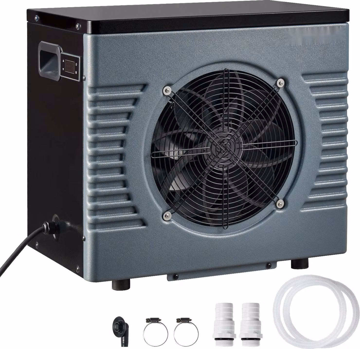 Pompa di calore per piscina - Riscaldamento elettrico per piscina - Potenza nominale 4160 W - Per piscine fuori terra fino a 15 m³ - COP fino a 5,14 - Silenziosa - Interruttore differenziale - Funzione di riscaldamento e raffreddamento 15-40 °C