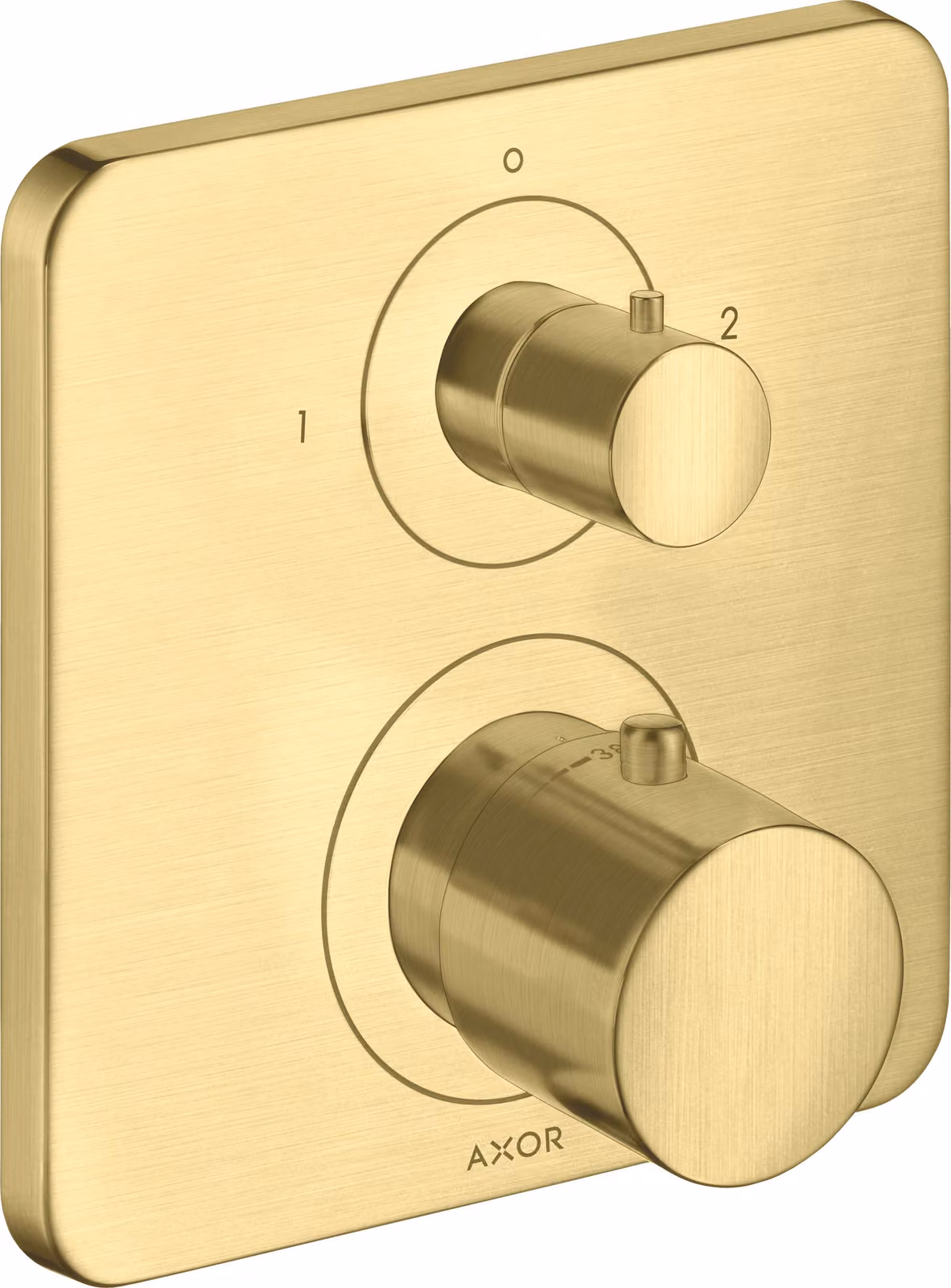 hansgrohe AXOR Citterio M thermostat encastré avec vanne d'arrêt/changeur, 34725950, 34725950