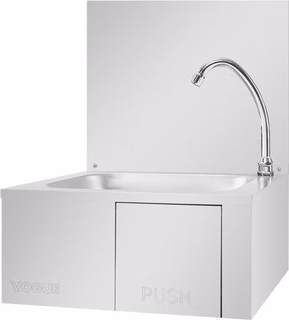 Lavabo Vogue con intervento al ginocchio