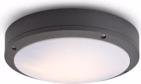 SONNY soffitto antracite 230V LED E27 2x15W IP54