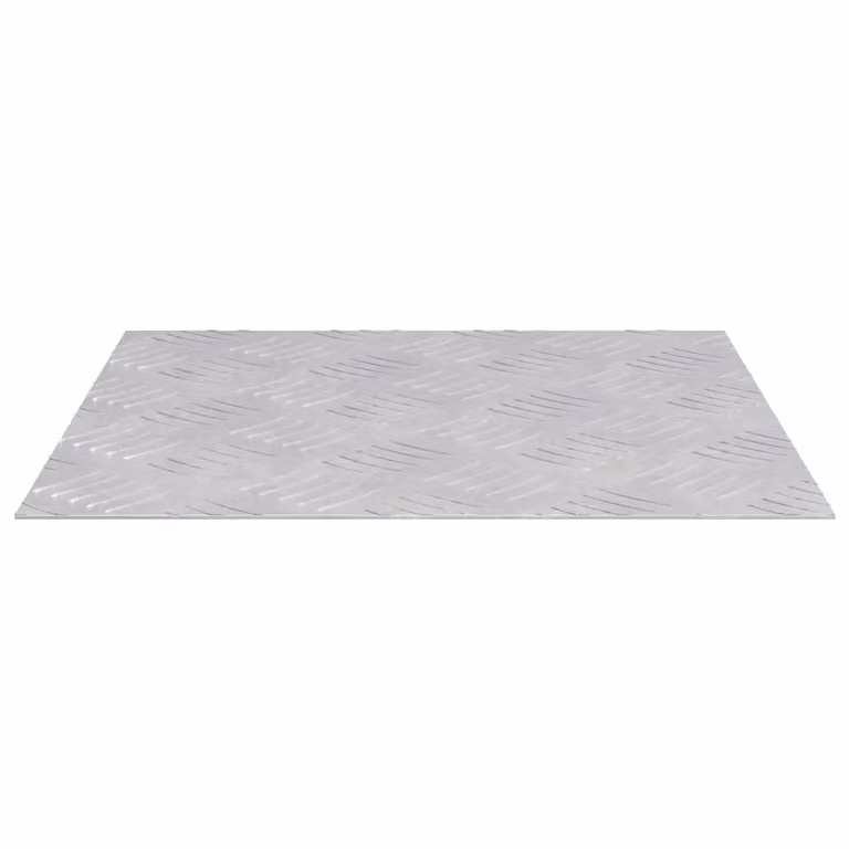 Set di 2 gradini per scale vidaXL in alluminio colore argento, L/P: 40 x 40 cm