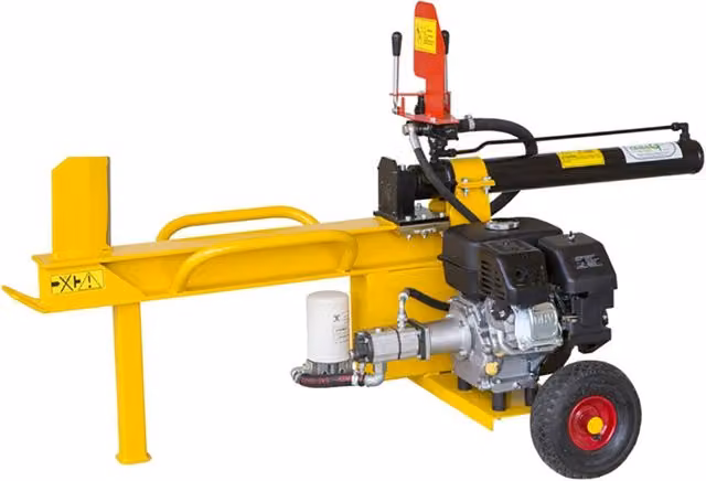 Spaccalegna Orizzontale con Motore a Benzina Famag SL11 B 600 da 11 Tonnellate Giallo – 1