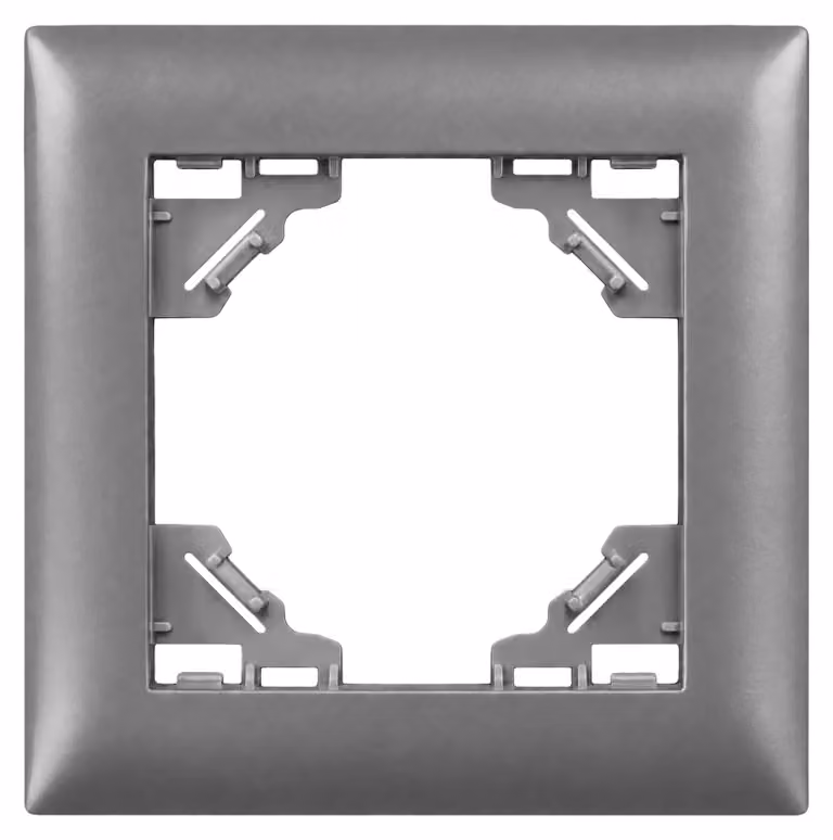 Placca Singola Per Prese Toolight Oste Jnh013-1F Grey