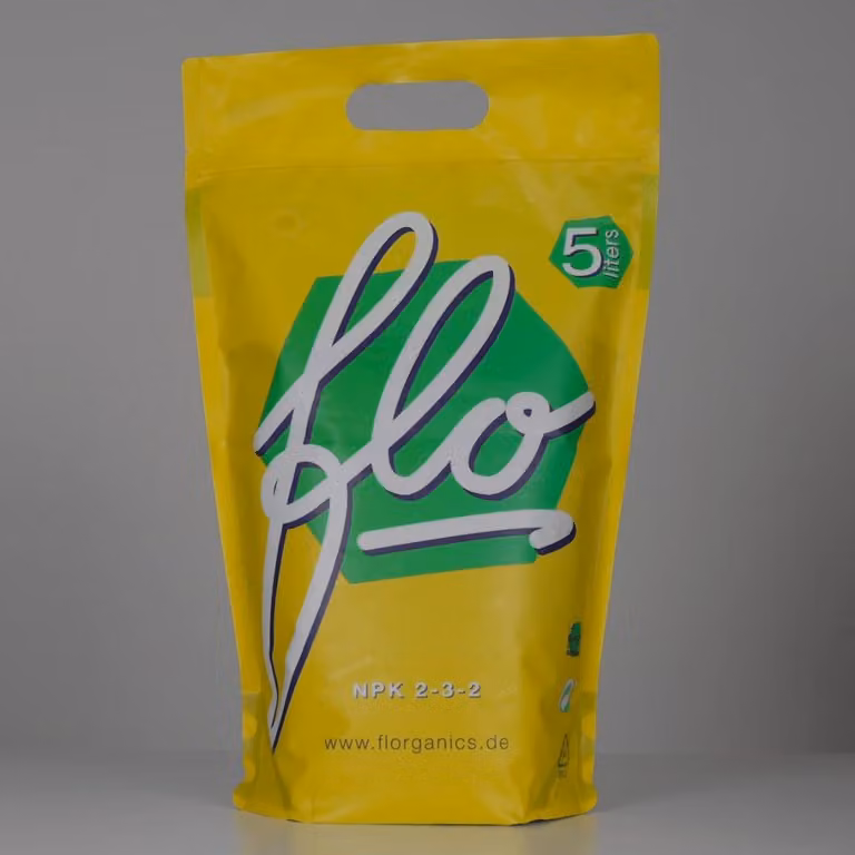 Florganics FLO, concime NPK completo con microorganismi, 5 litri