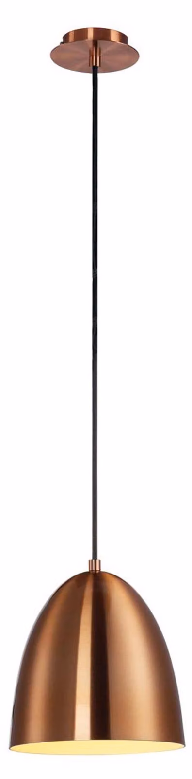 PARA CONE 20 lampada a sospensione, rotonda, color rame/spazzolato, E27, max. 60W