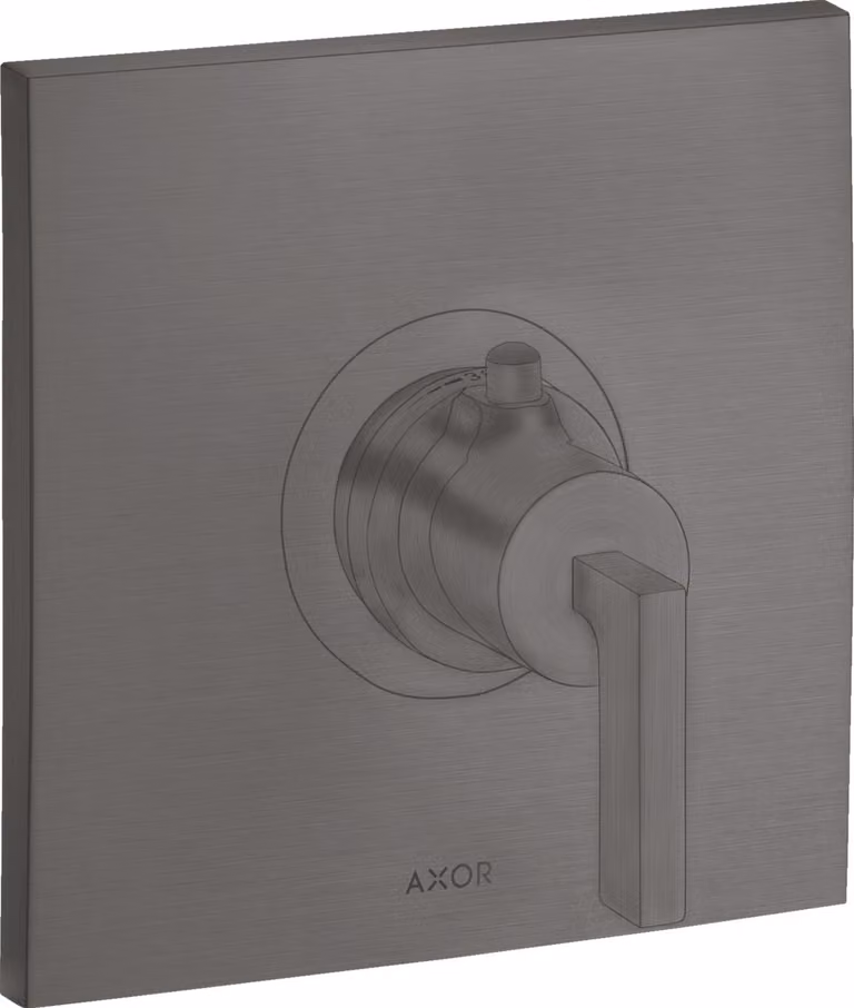 hansgrohe AXOR Citterio Thermostat 59 l/min Thermostat encastré à haut débit, poignée à levier, 39711340, 39711340