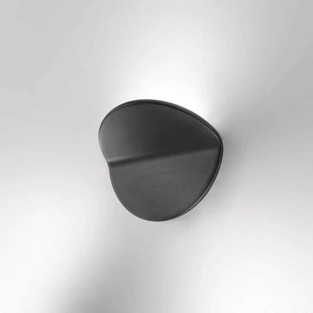 Lampada da Parete LED Gealuce Serie Plug Nero Opaco con Illuminazione Indiretta Up 15W 1375Lm 3000K in Alluminio – 2