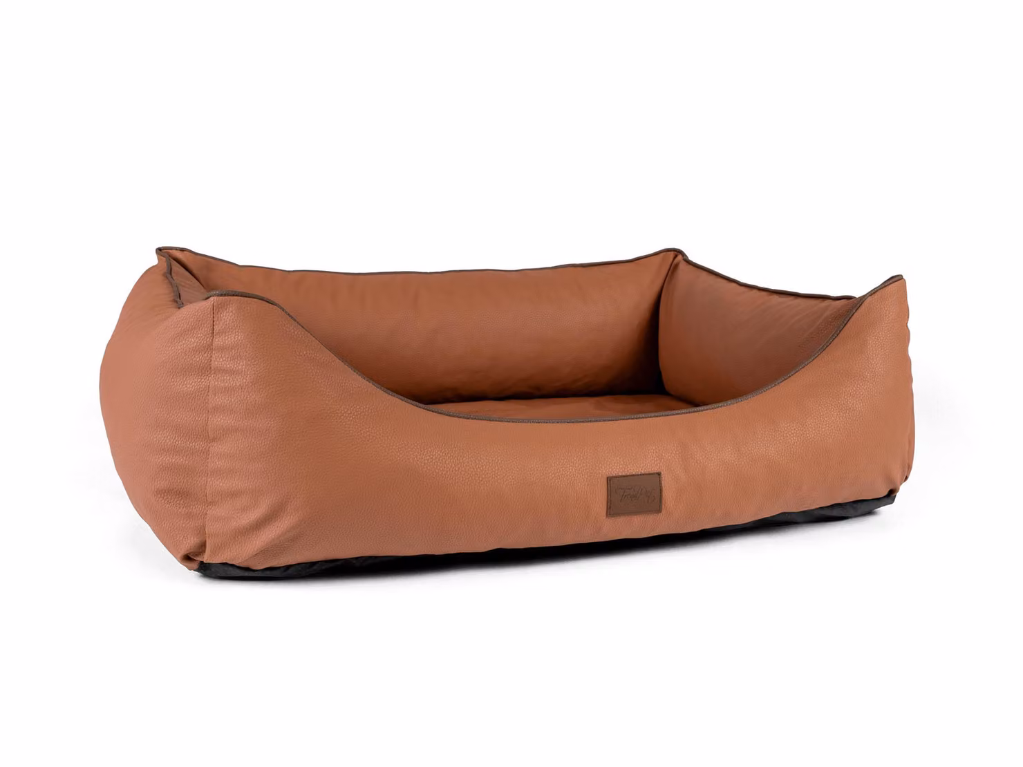 TrendPet Runa letto in Pelle finta marrone (100x75x30cm)