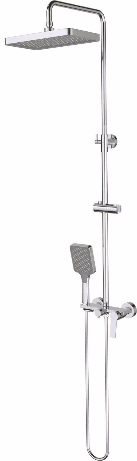 Showerhead with mixer tap