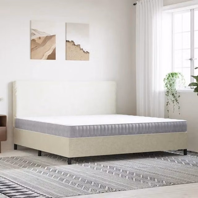 Materasso Ibrido a Molle Insacchettate vidaXL L/P/H: 200 x 200 x 19 cm