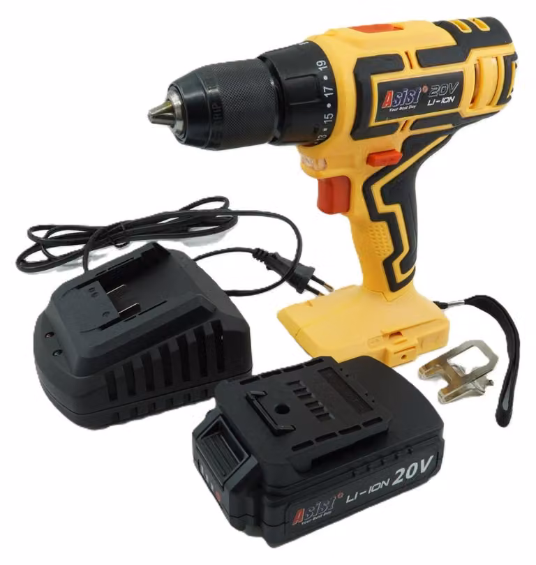 AKU GANG AE2V20A-201-BMC AKU trapano a batteria 20 V, 2,0 Ah