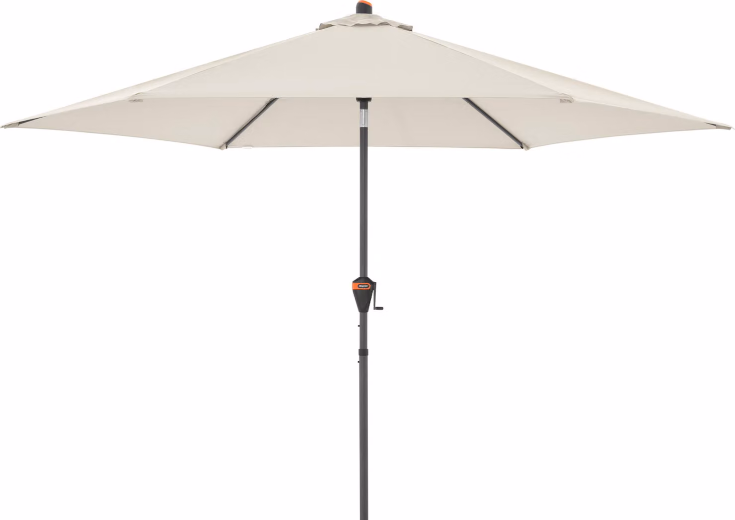 Doppler myZone 305 cm - ombrellone con inclinazione automatica tramite manovella: motivo del tessuto - 820