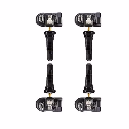 Sensore TPMS, frequenza 433 315MHZ, tester di monitoraggio pressione pneumatici, 4x 2in1 gomma ss