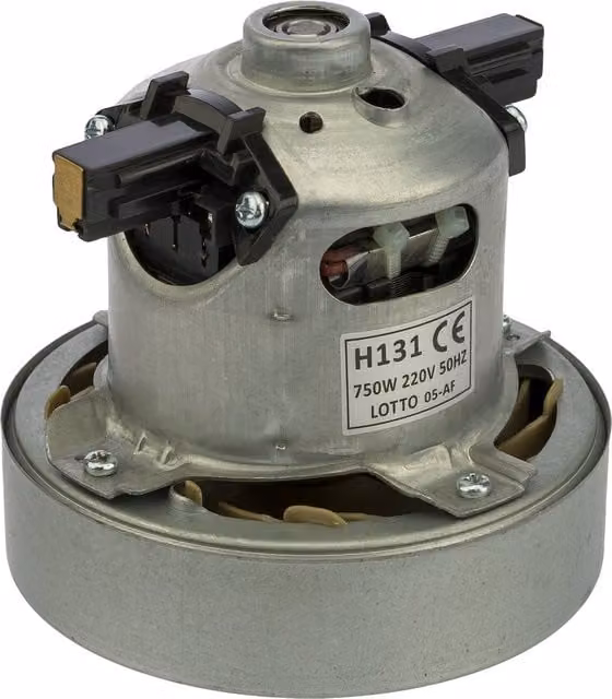 Motore di ricambio Vorwerk per Folletto VK131, potenza 750W, 220V, colore argento in metallo
