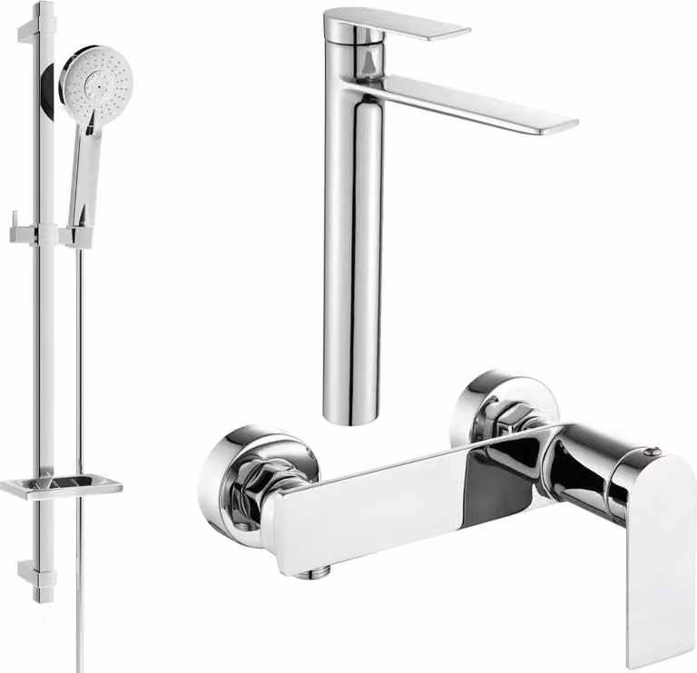 Mexen Zero DQ40 set doccia, cromo - 71114DQ40-00