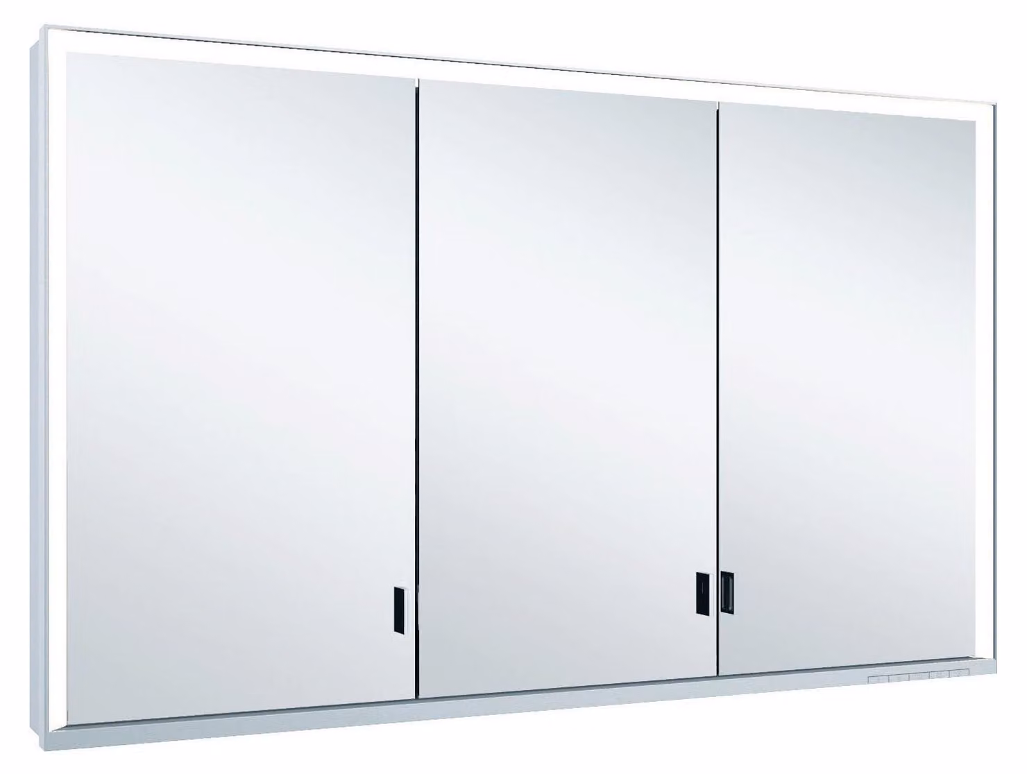KEUCO Royal Lumos armoire de toilette murale 3 portes, porte longue, 1200mm, 14325172301, 14325172301