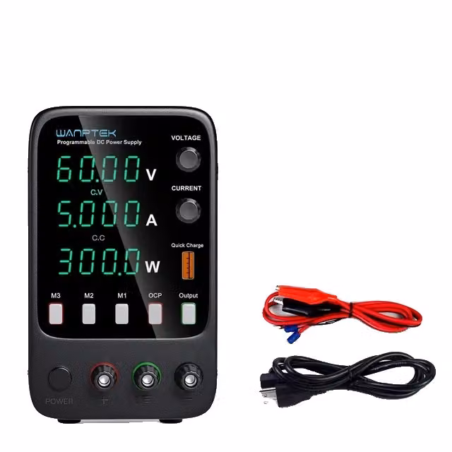 Alimentatore DC, tensione di uscita regolabile, display LED, APS605H 60V 5A