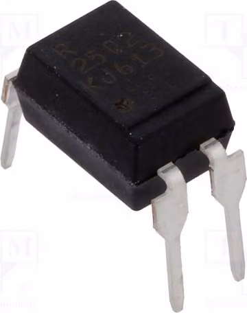 1 optoaccoppiatore a montaggio su circuito stampato: circuito Darlington, 1 canale. Modello: PS2502-1-A. Optoaccoppiatore