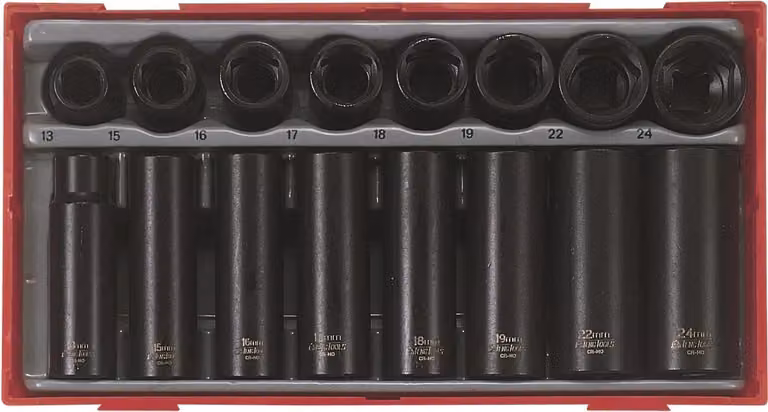 Tengtools 68800200 Set Di Prese A Percussione 1/2' 16 Pezzi Tt9116N