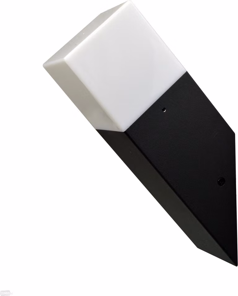 Lampada da parete obliqua per esterni grafite 1xE27 NEW YORK 307316 Polux
