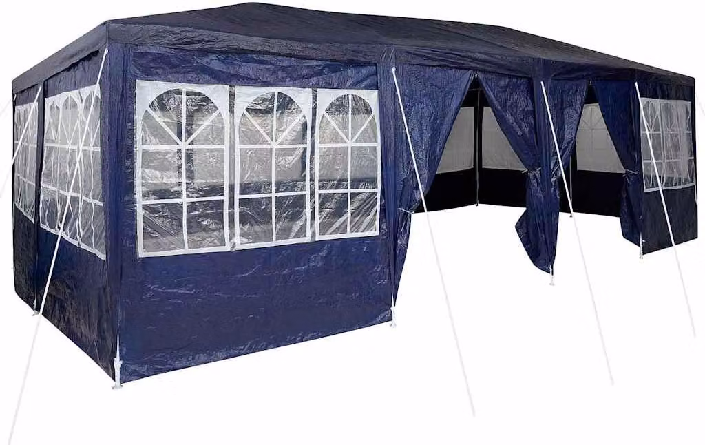 Tenda Party Blu 800 x 400 x 266 cm Polietilene