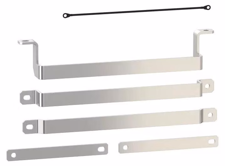 Set di sbarre collettrici Schneider Electric per 2 moduli di alimentazione in posizione ravvicinata a sinistra - Altivar Process Modular VW3A98BBPDCG