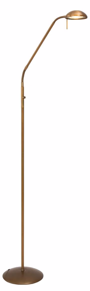 Lampada da terra - bronzo - Biron - vetro metallo - lampada di design - LED - 7501BR - Mexlite
