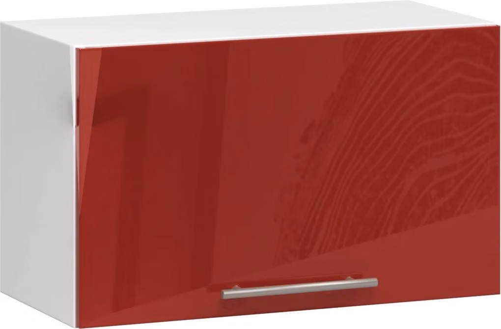 Cappa aspirante VERMINA 60 cm - bianco / rosso lucido
