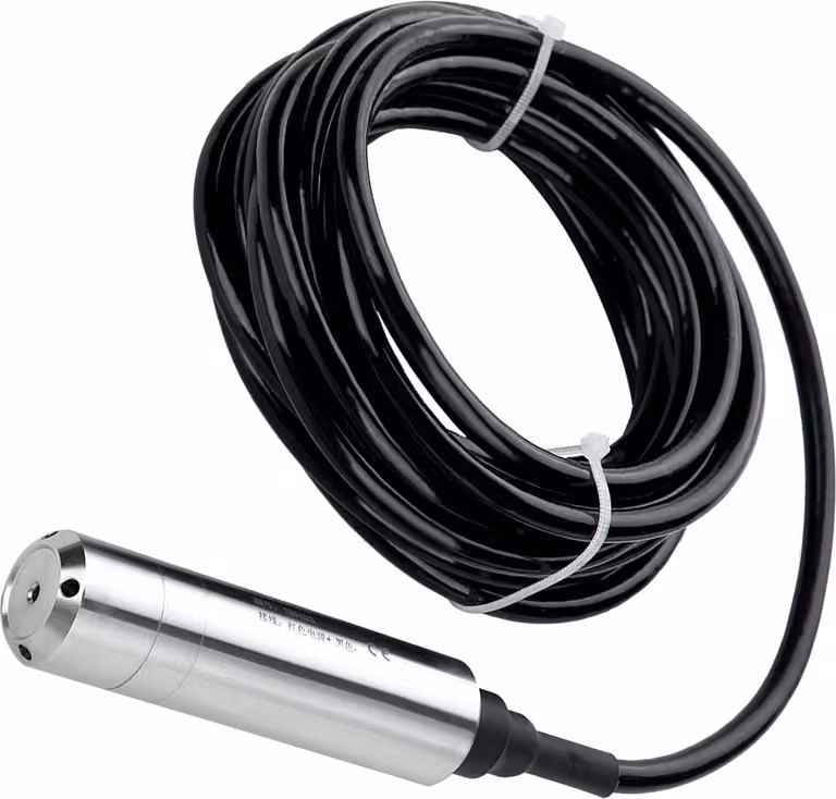 Sensore di livello per liquidi drop-in DC24V 4-20mA per il rilevamento di un intervallo di 0-5 m